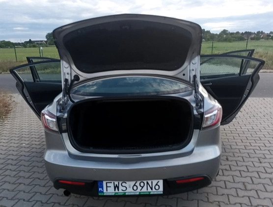 Mazda 3 cena 21500 przebieg: 173000, rok produkcji 2009 z Wschowa małe 379